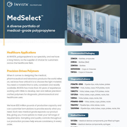 MedSelect<sup>™</sup> Brochure